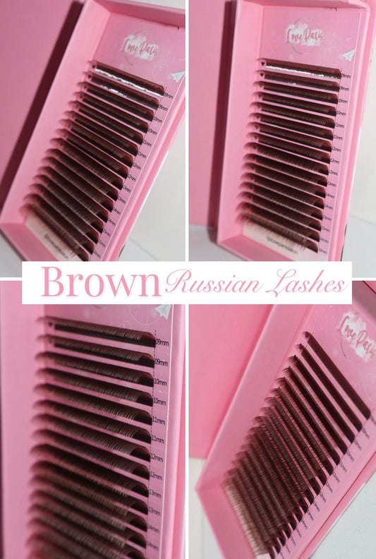Brown Russian Lashes